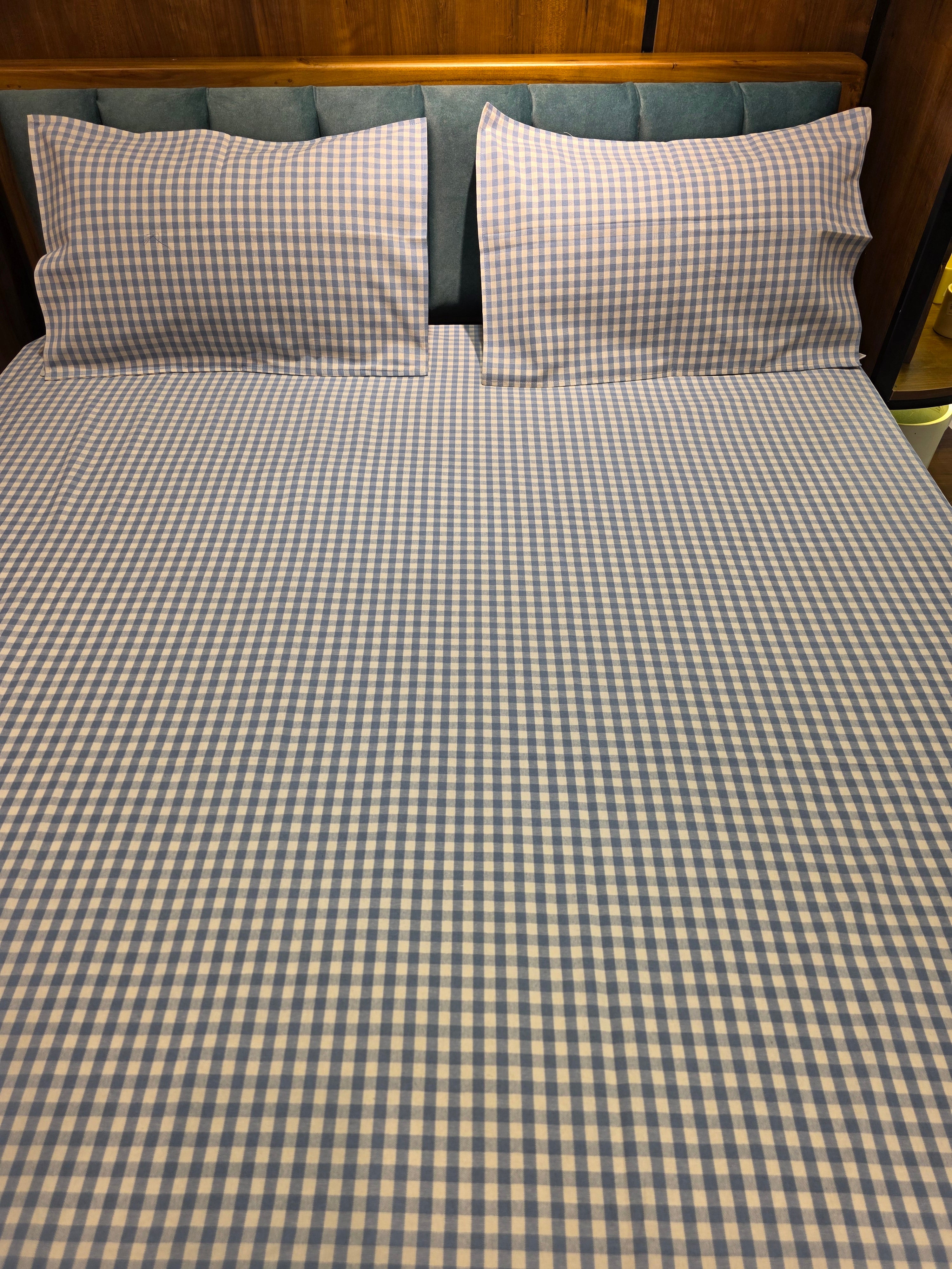 Pure Cotton Double Bedsheet Set
