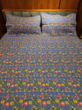 Pure Cotton Double Bedsheet Set