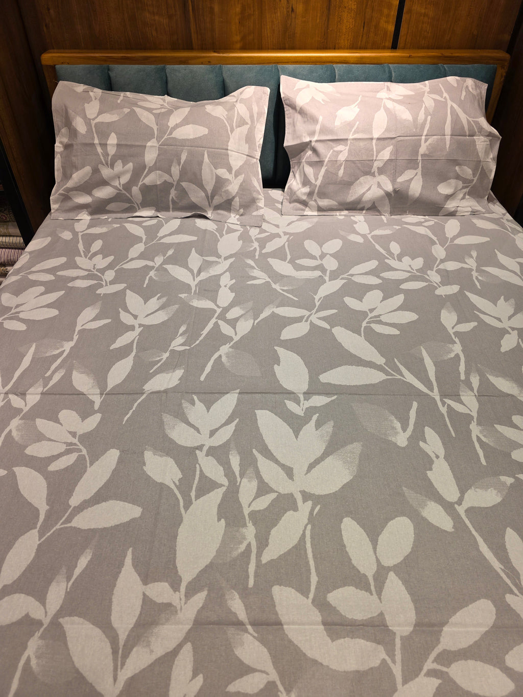 Pure Cotton Double Bedsheet Set