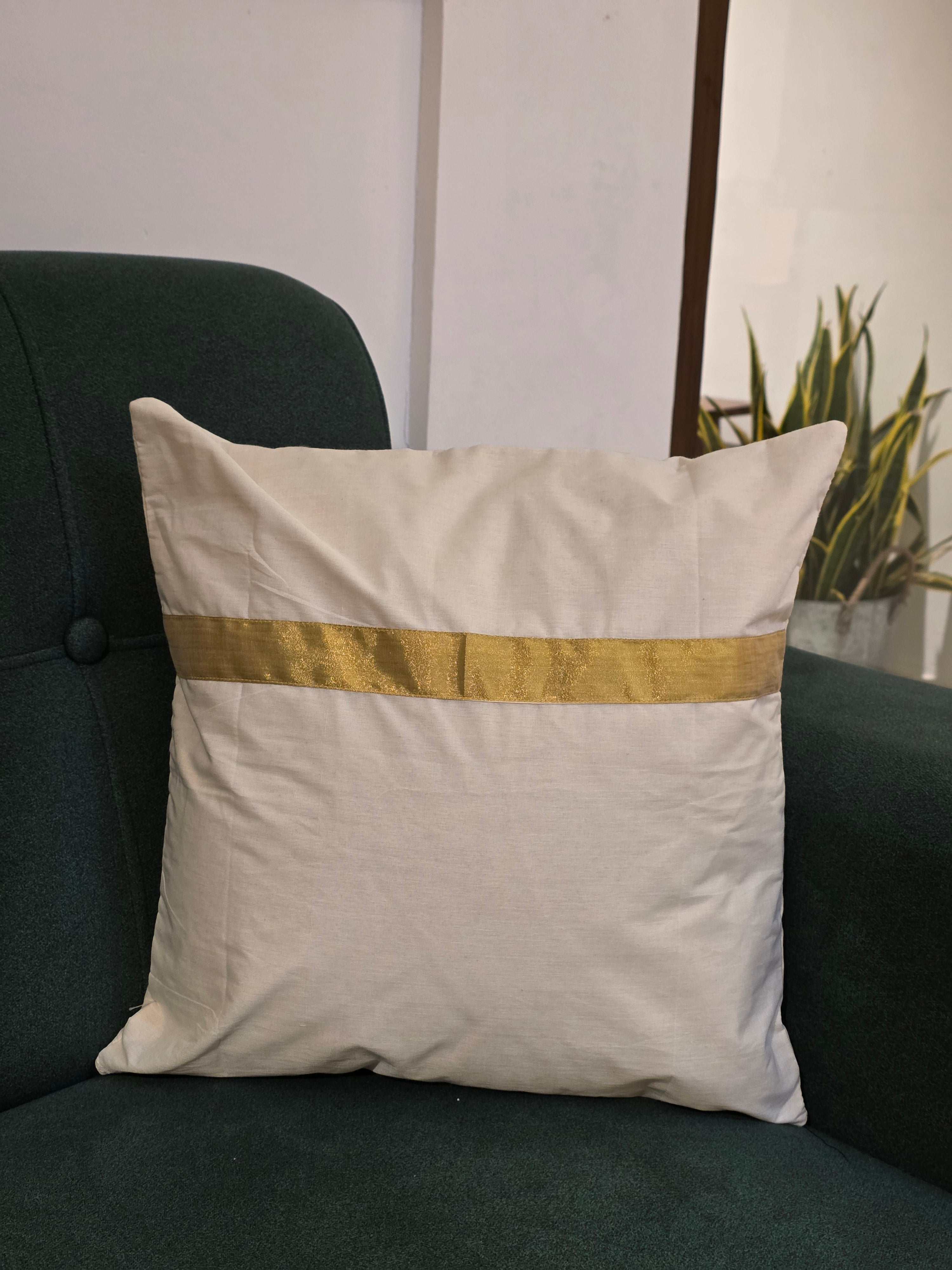 Onam Collection Cushion Cover – 16 x 16 inches
