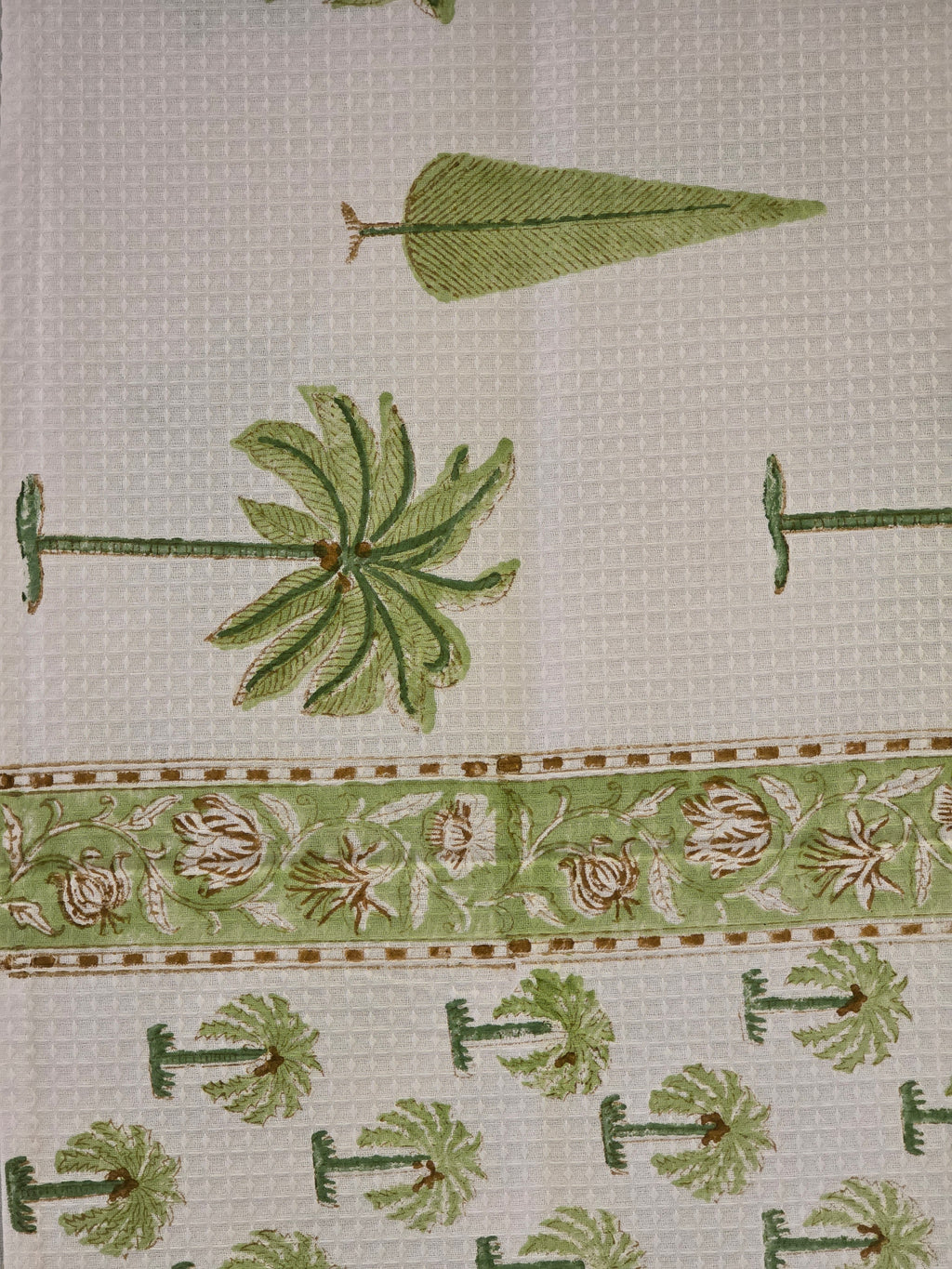 Pure Cotton Hand Block Print Bath Towel