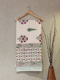 Pure Cotton Hand Block Print Bath Towel