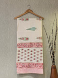 Pure Cotton Hand Block Print Bath Towel