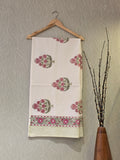 Pure Cotton Hand Block Print Bath Towel