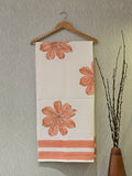 Pure Cotton Hand Block Print Bath Towel