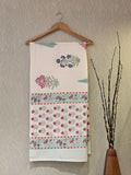 Pure Cotton Hand Block Print Bath Towel