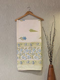 Pure Cotton Hand Block Print Bath Towel