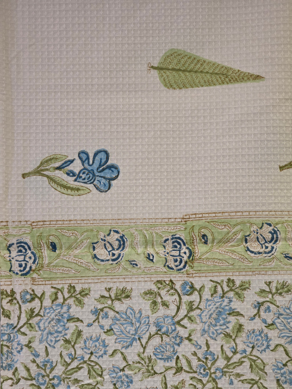 Pure Cotton Hand Block Print Bath Towel