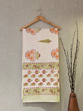 Pure Cotton Hand Block Print Bath Towel