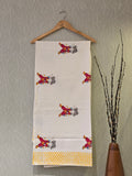 Pure Cotton Hand Block Print Bath Towel