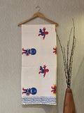 Pure Cotton Hand Block Print Bath Towel
