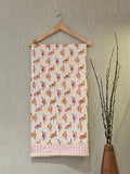Pure Cotton Hand Block Print Bath Towel