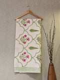 Pure Cotton Hand Block Print Bath Towel