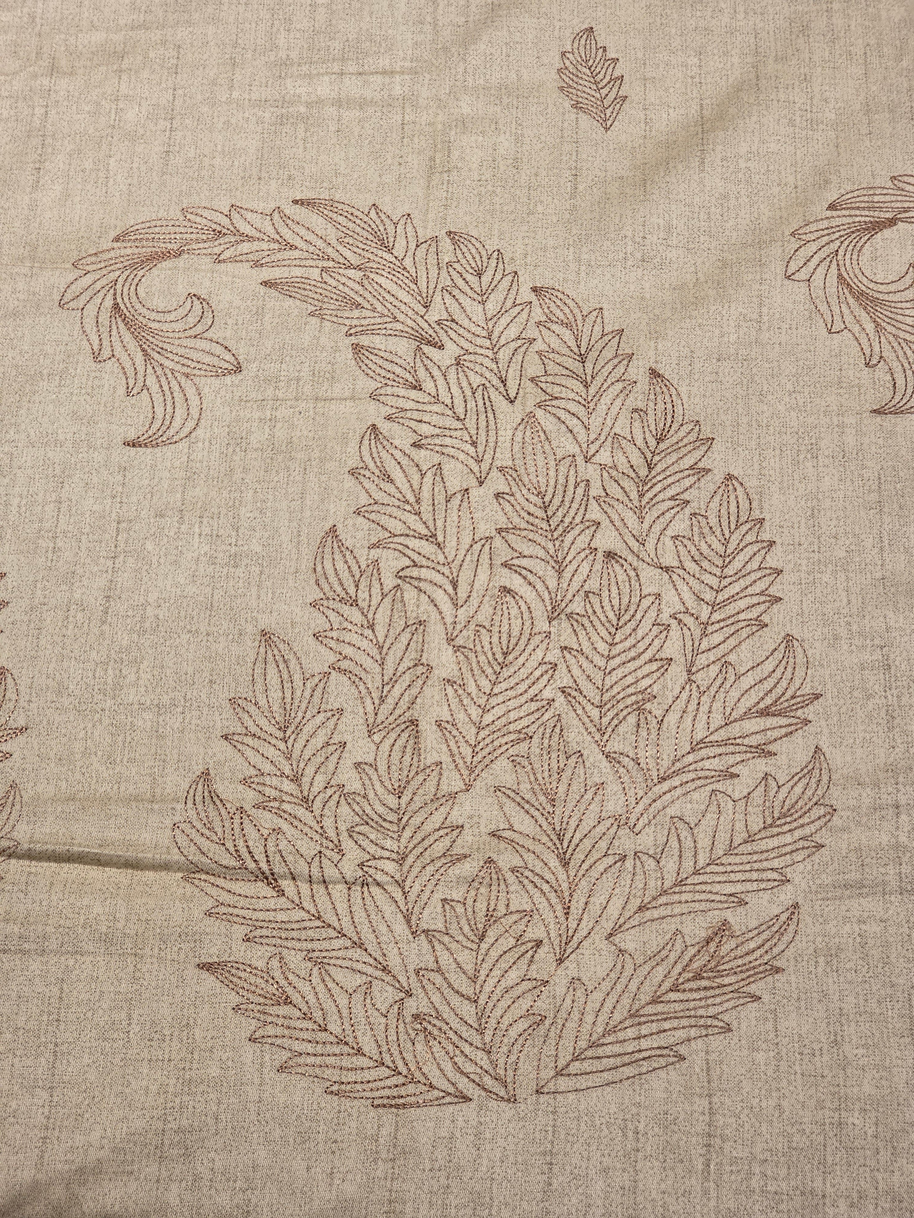 King Size Embroidered Bedsheet Set
