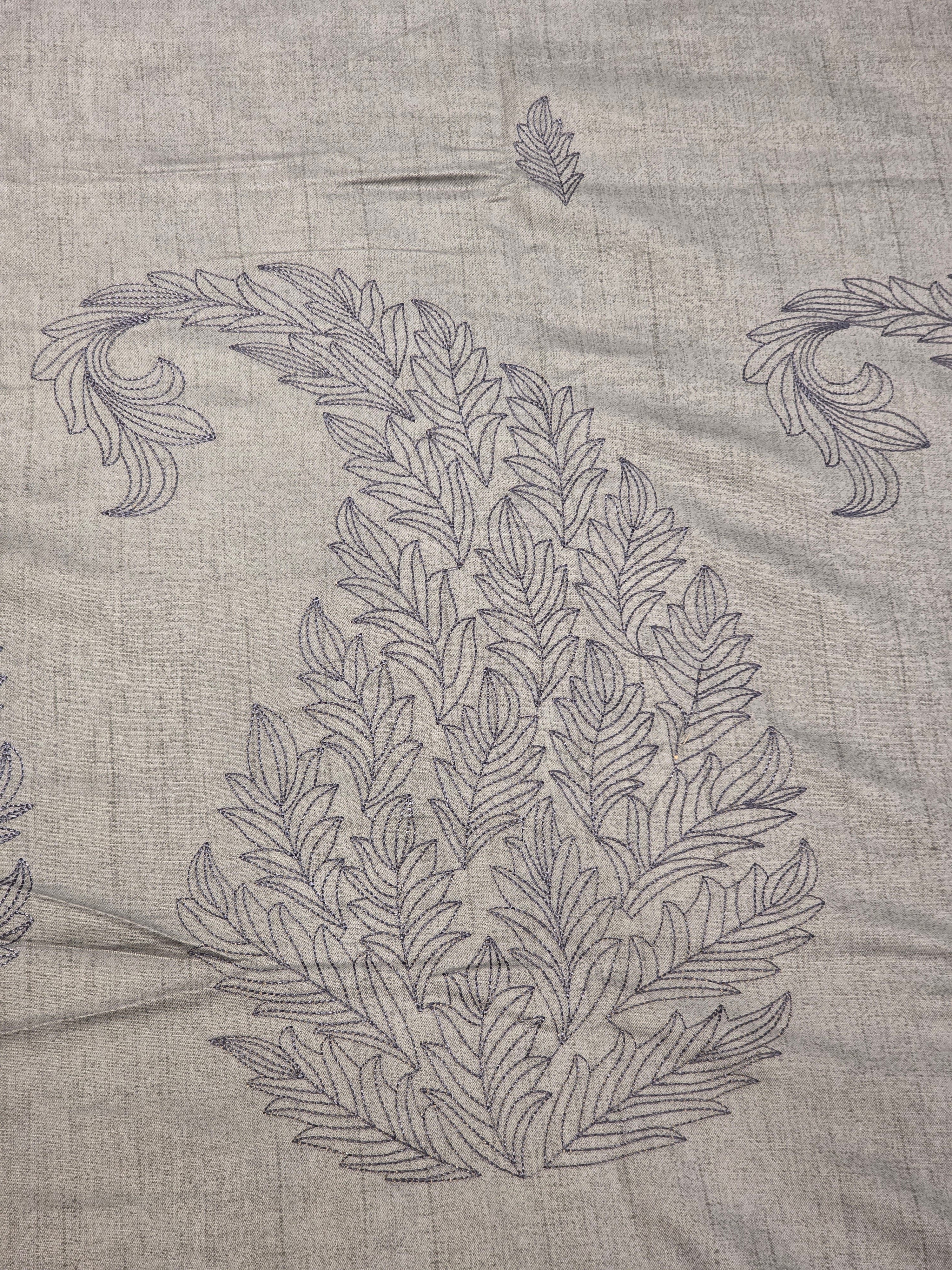 King Size Embroidered Bedsheet Set
