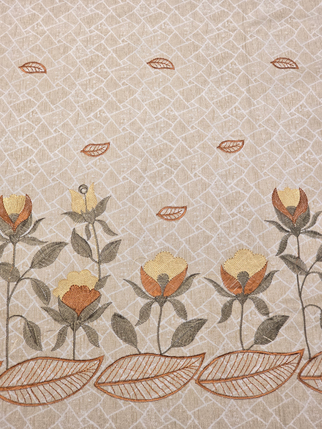 King Size Embroidered Bedsheet Set