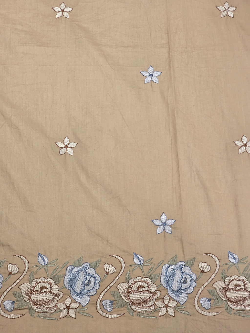 King Size Embroidered Bedsheet Set