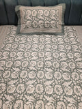 Single Pure Cotton Bedsheet Set