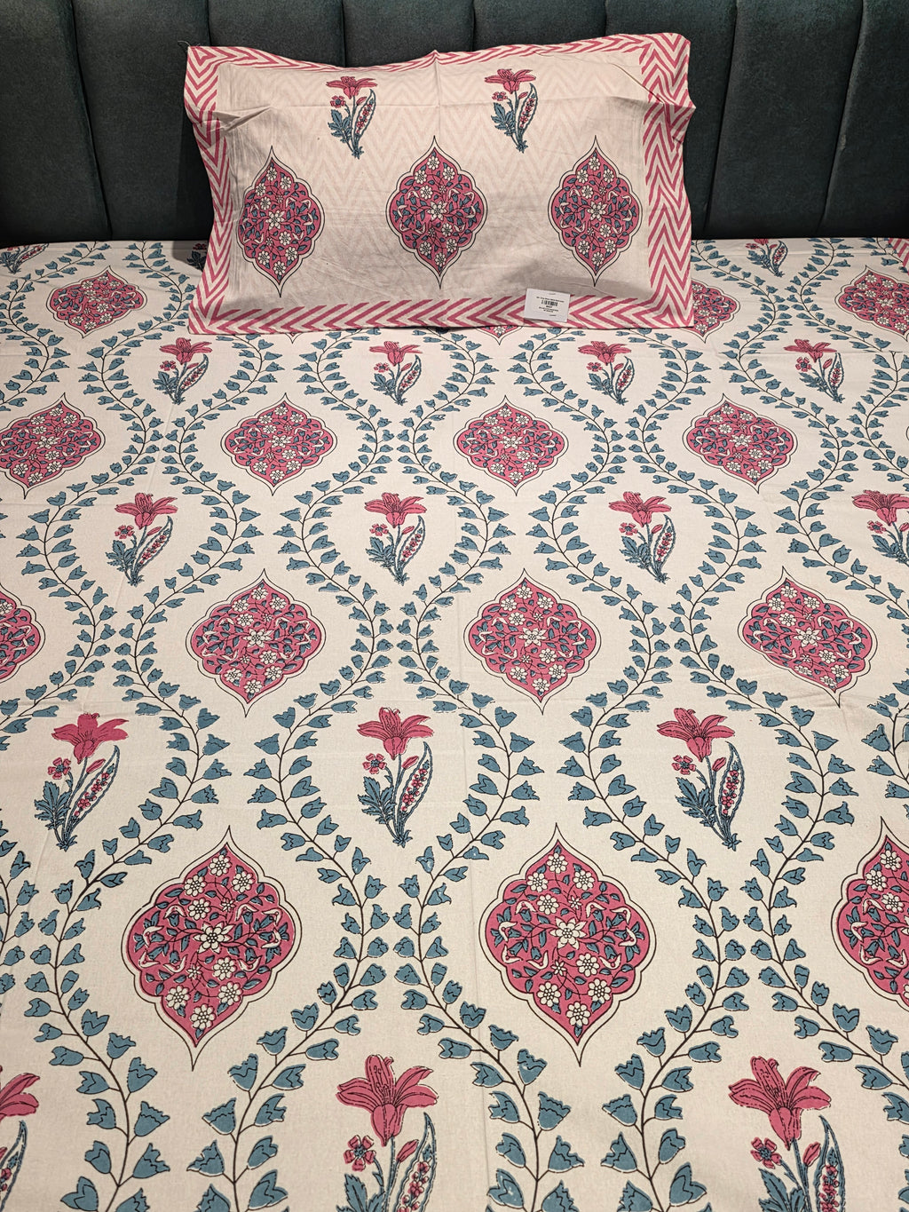 Single Pure Cotton Bedsheet Set