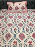 Single Pure Cotton Bedsheet Set