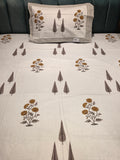 Single Pure Cotton Bedsheet Set