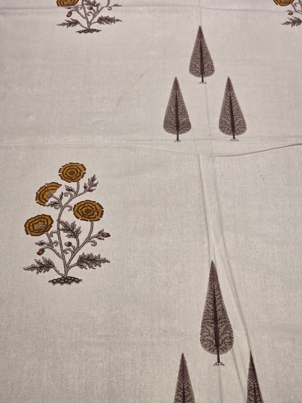 Single Pure Cotton Bedsheet Set