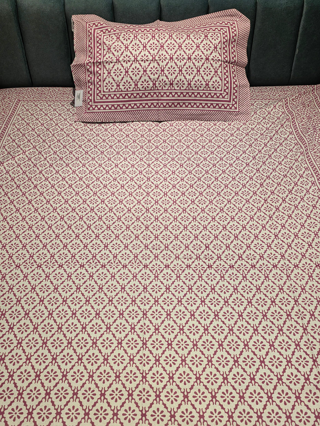 Single Pure Cotton Bedsheet Set