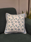 Lace Floral Cushion Cover – 16 x 16 inches