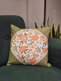 Lace Floral Cushion Cover – 16 x 16 inches