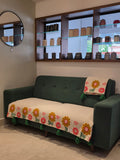 Jute Sofa Cover Set