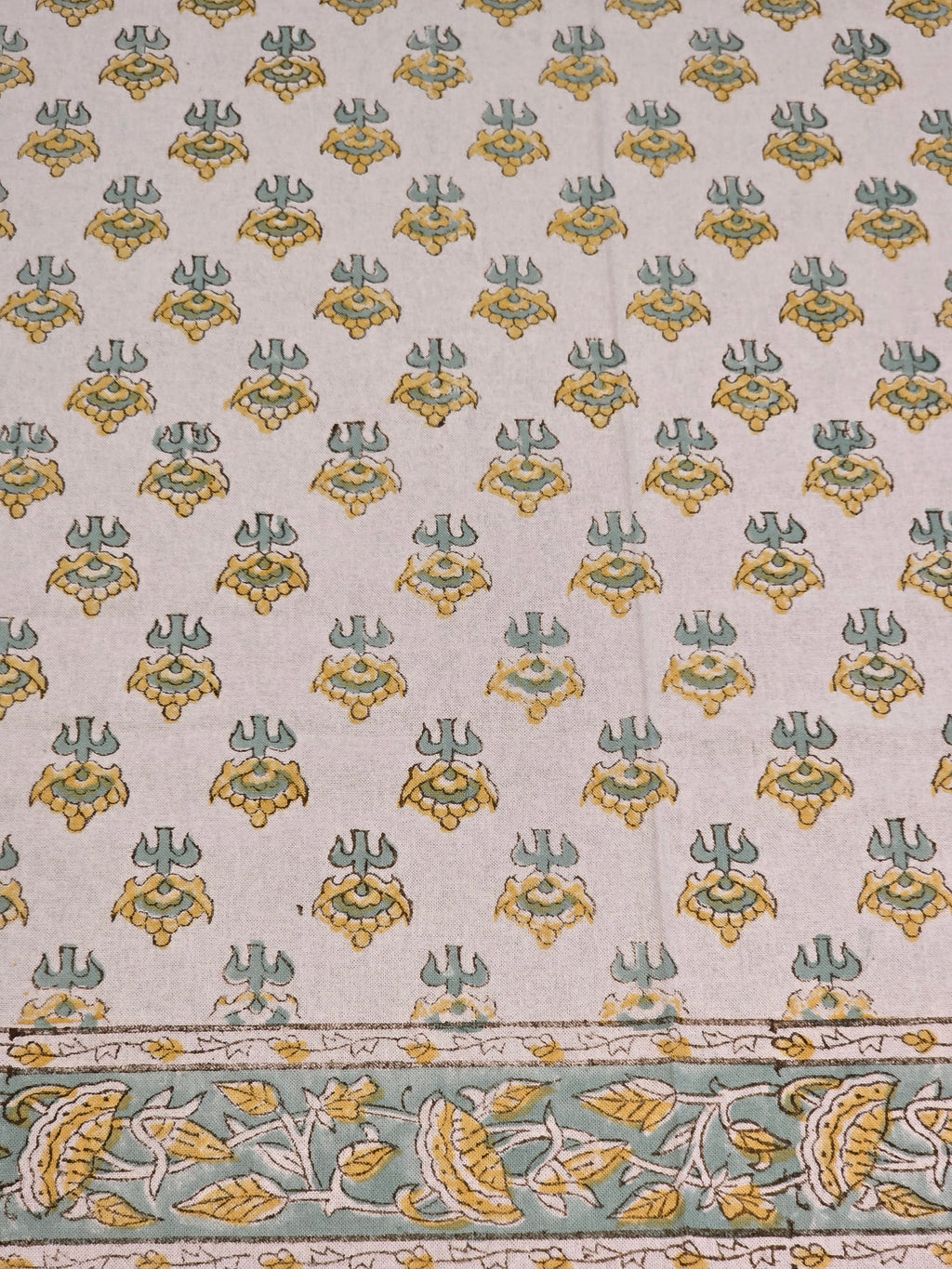 Hand Block Printed Table Cloth