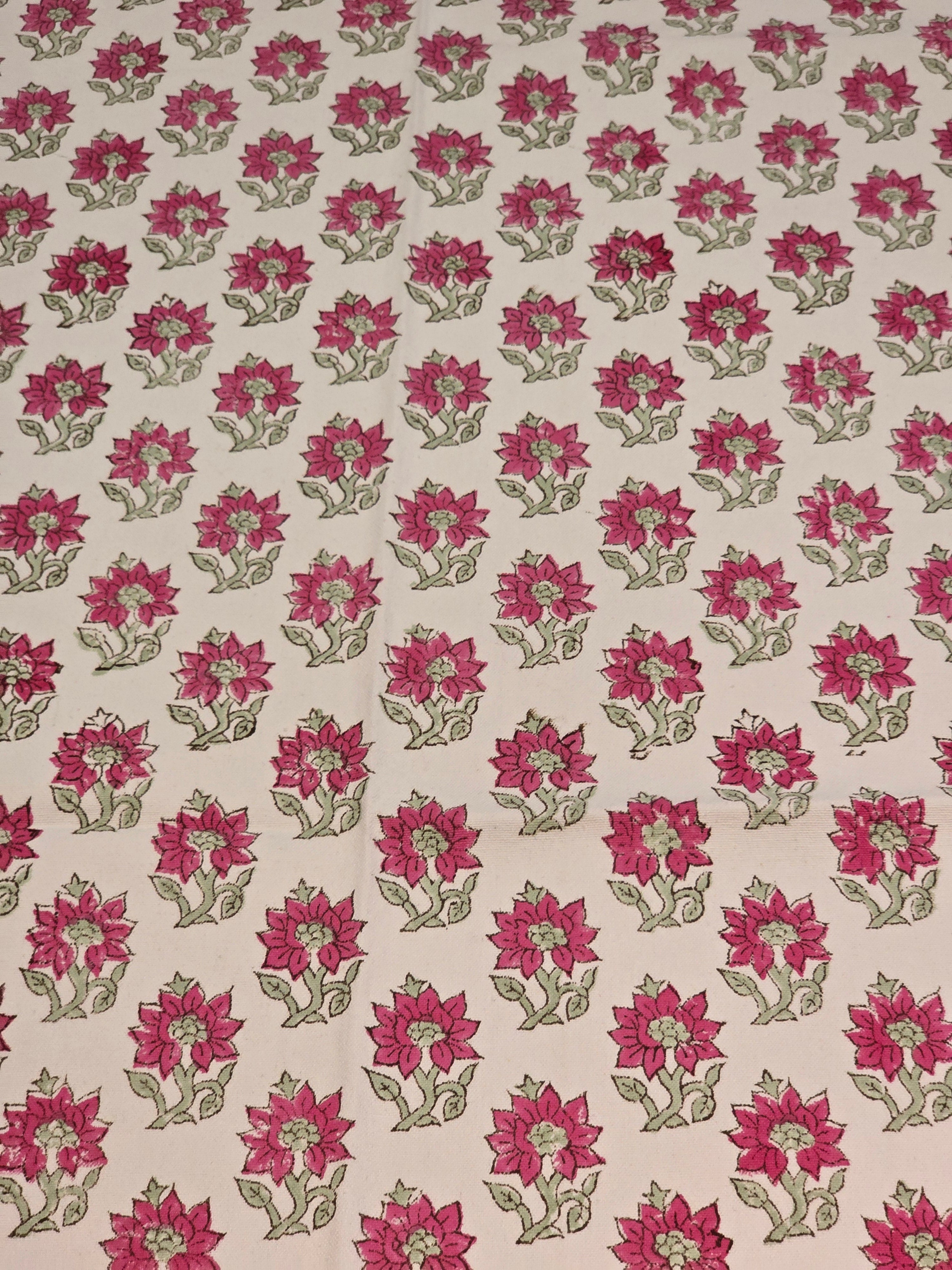 Hand Block Printed Table Cloth – 8 SEATER