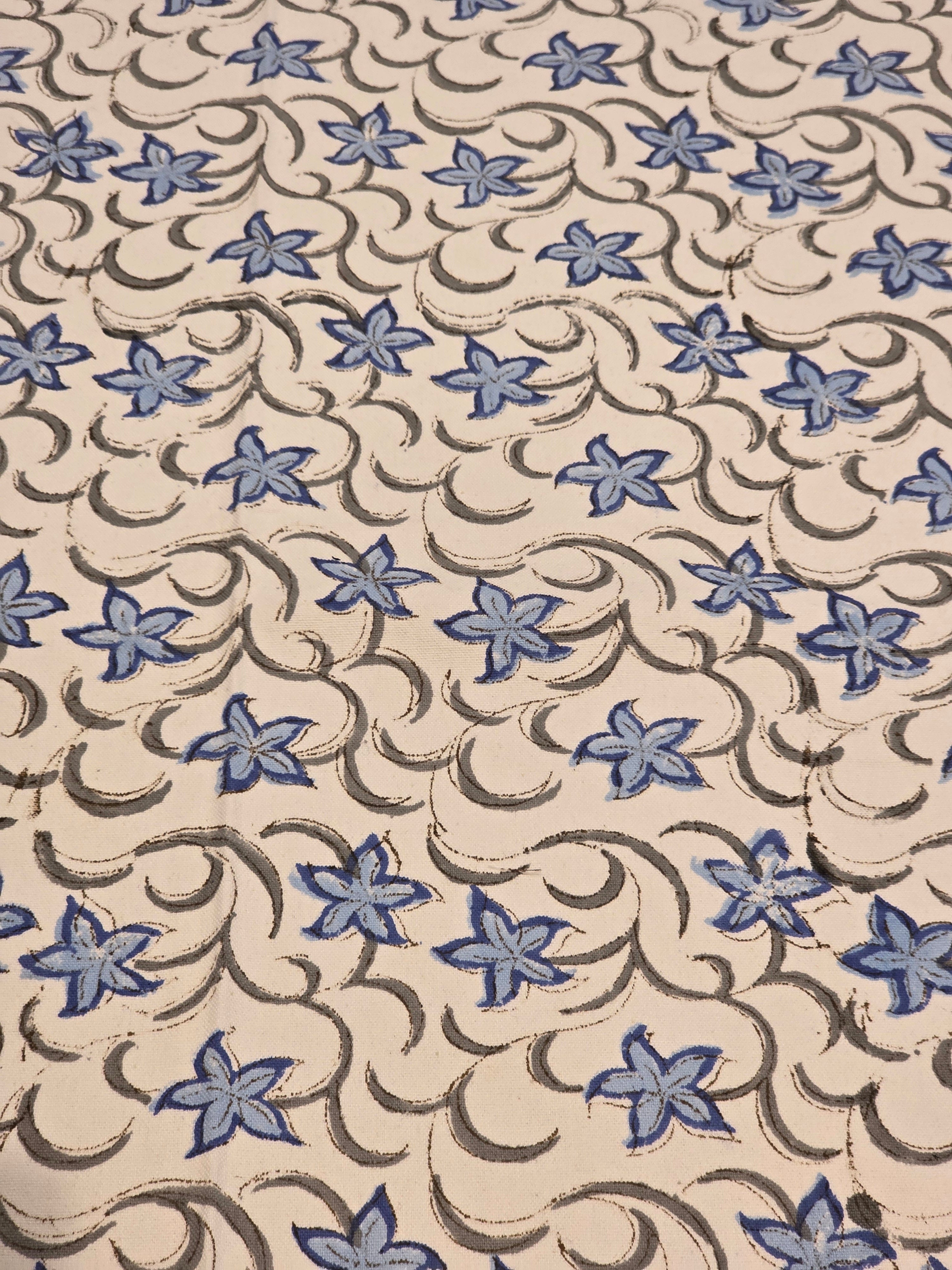 Hand Block Printed Table Cloth – 8 SEATER