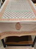 Hand Block Printed Table Cloth – 8 SEATER