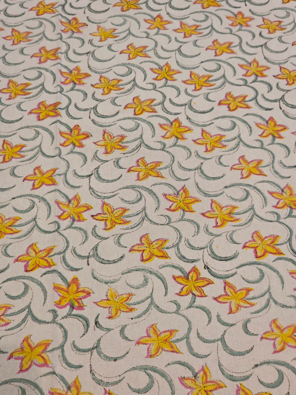 Hand Block Printed Table Cloth – 8 SEATER