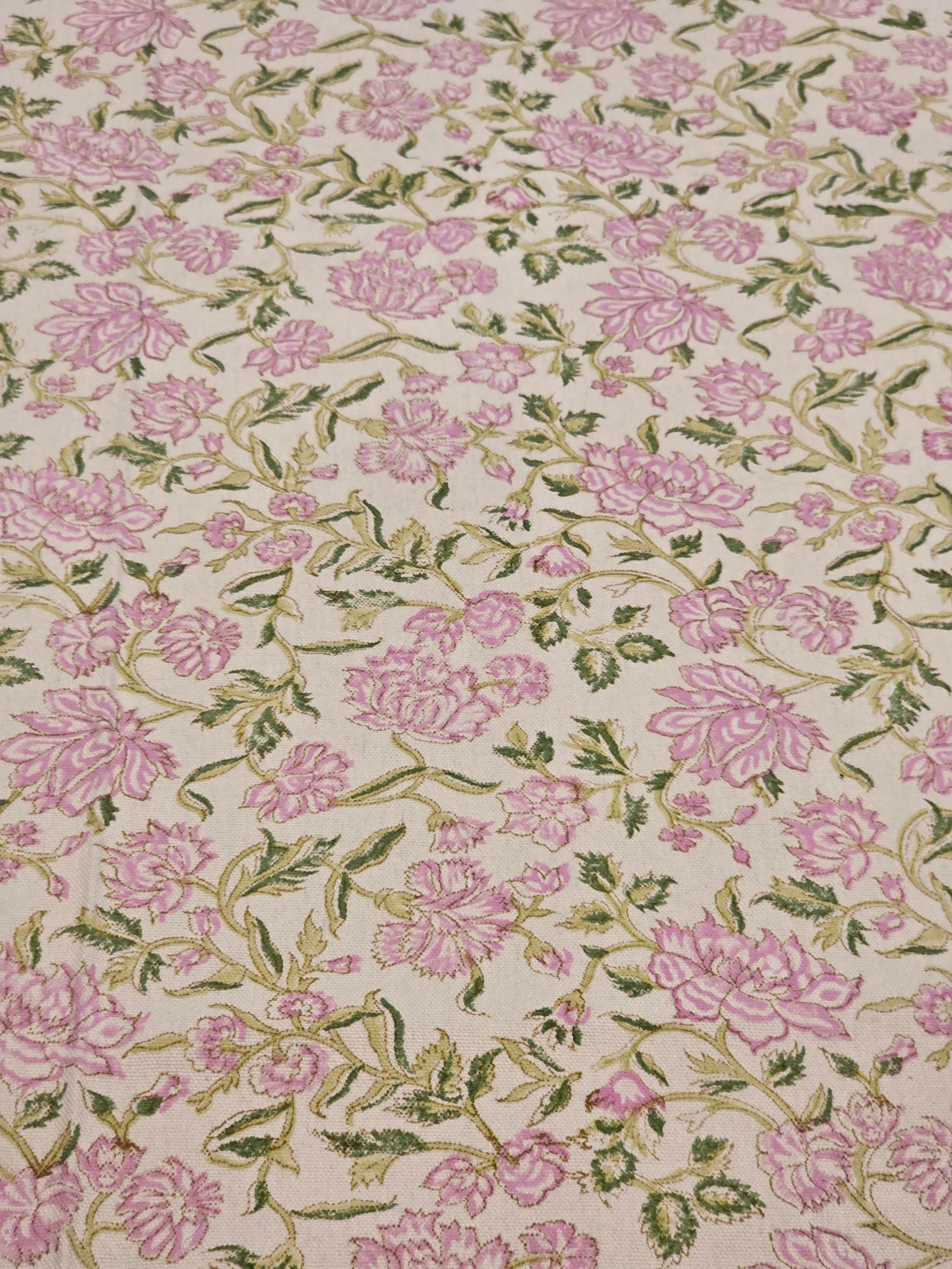 Hand Block Printed Table Cloth – 8 SEATER