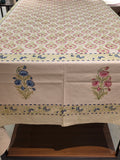 Hand Block Printed Table Cloth – 8 SEATER