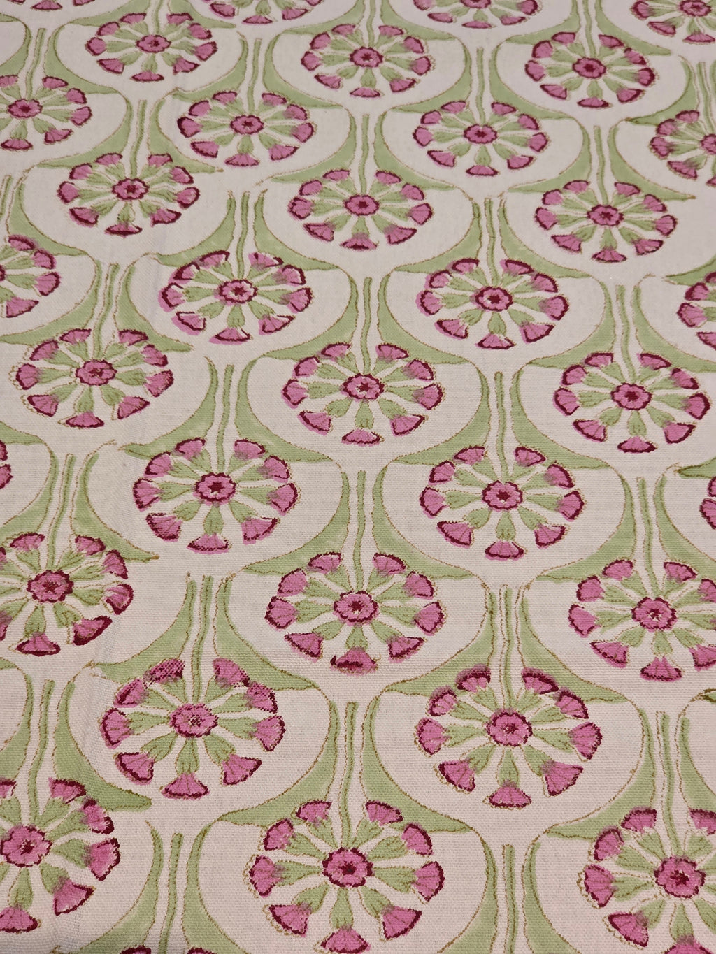 Hand Block Printed Table Cloth – 8 SEATER
