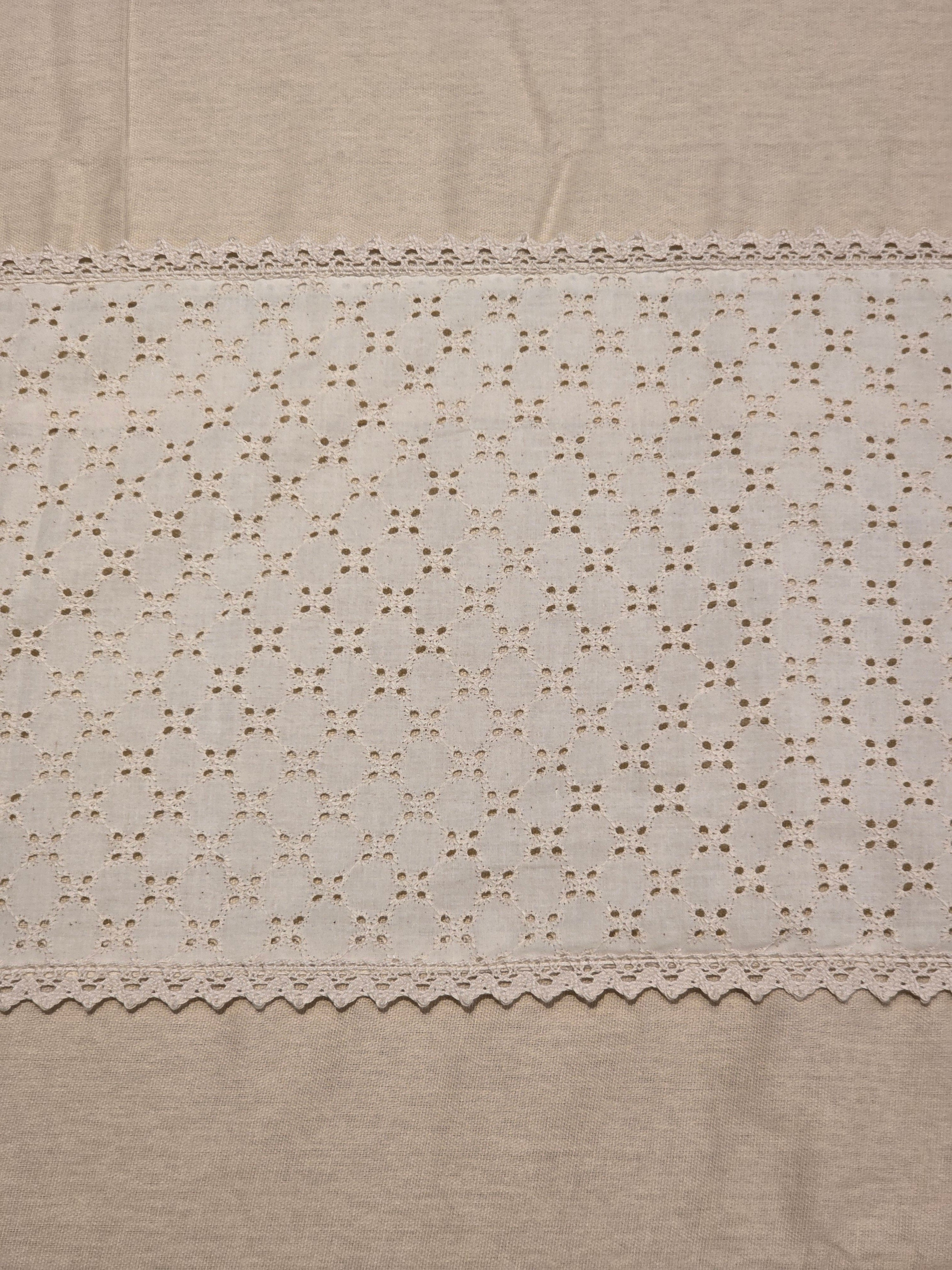 Elegant Hakoba Lace Bedsheet