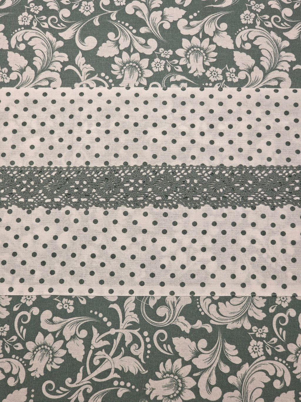 Floral Print Hakoba Lace Bedsheet