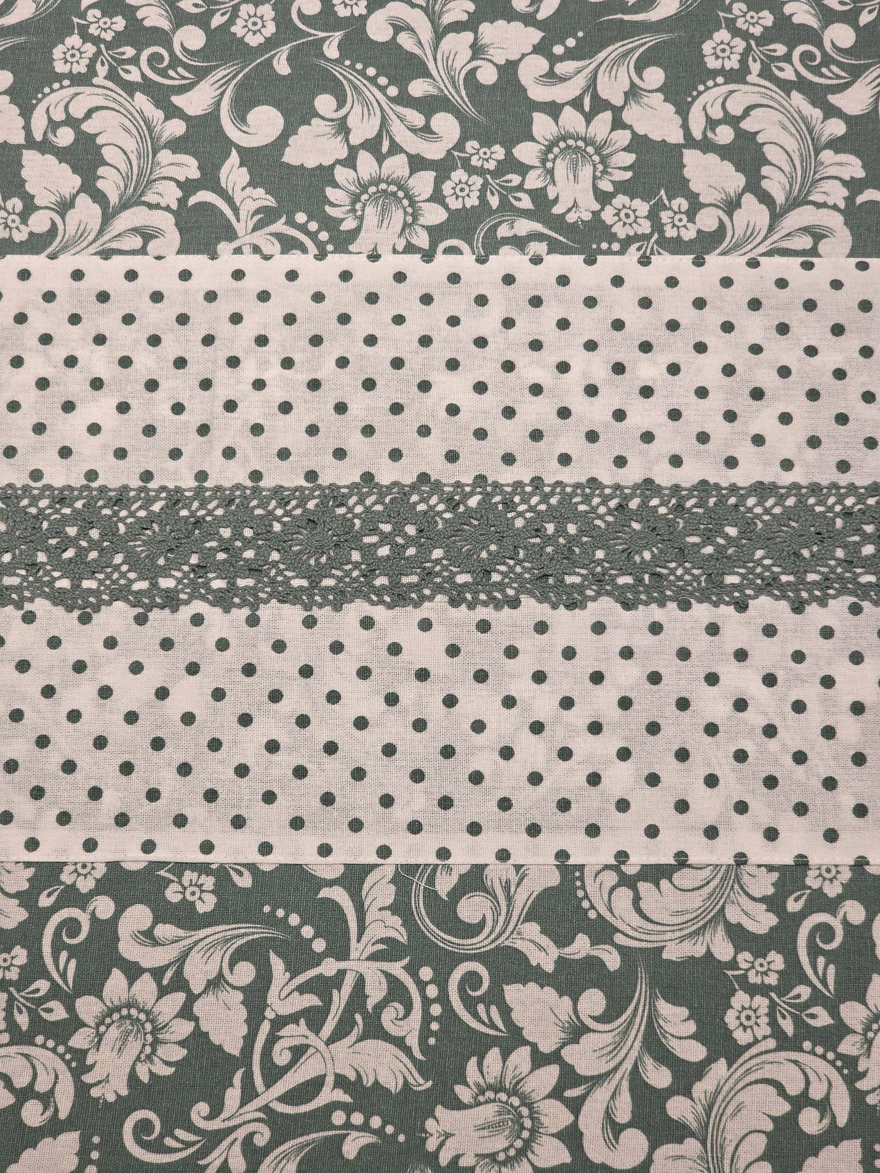 Floral Print Hakoba Lace Bedsheet