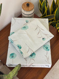 300 TC Pure Cotton Fitted Bedsheet