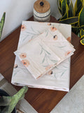 300 TC Pure Cotton Fitted Bedsheet