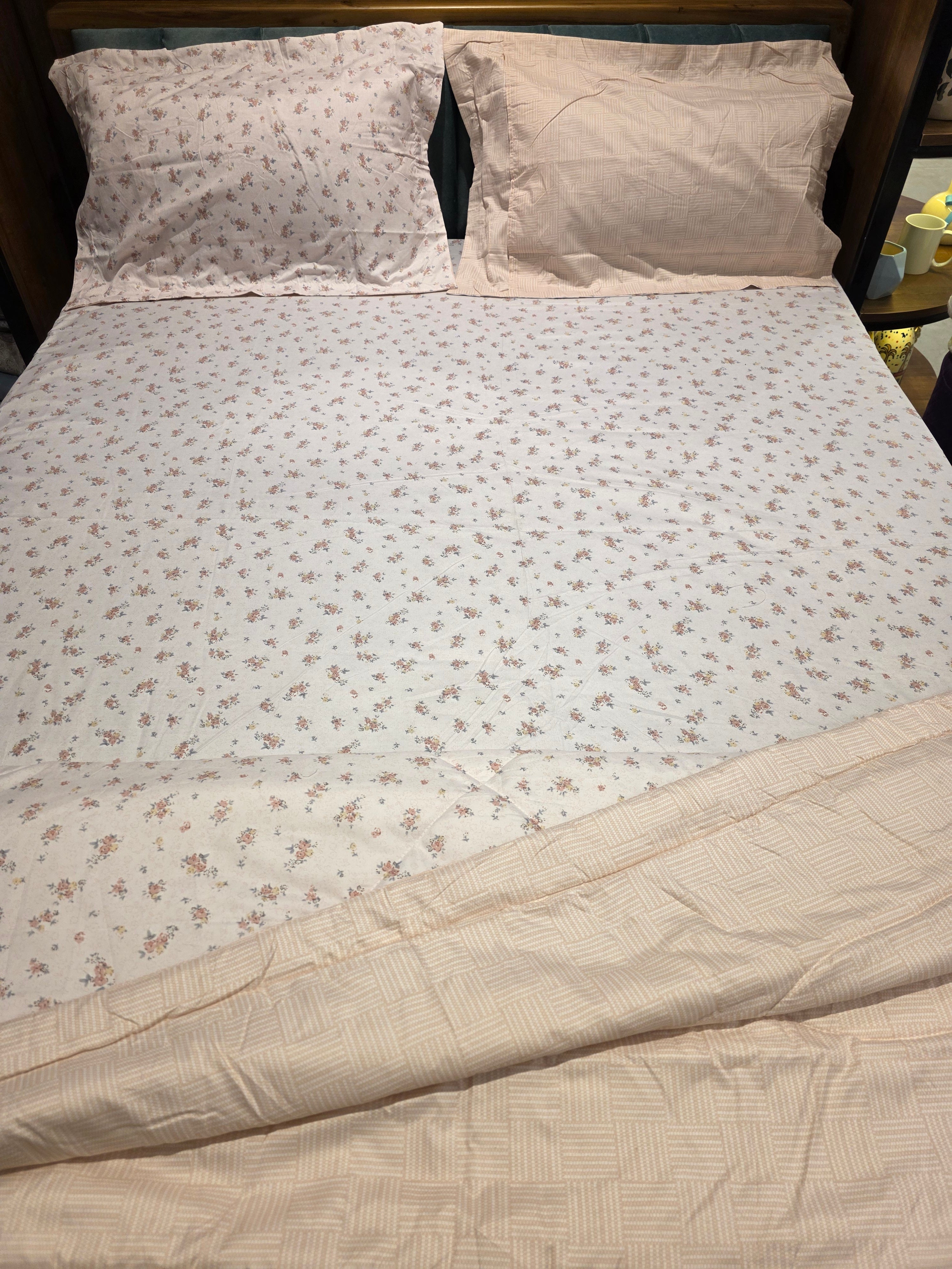 Reversible Comforter Set – King Size