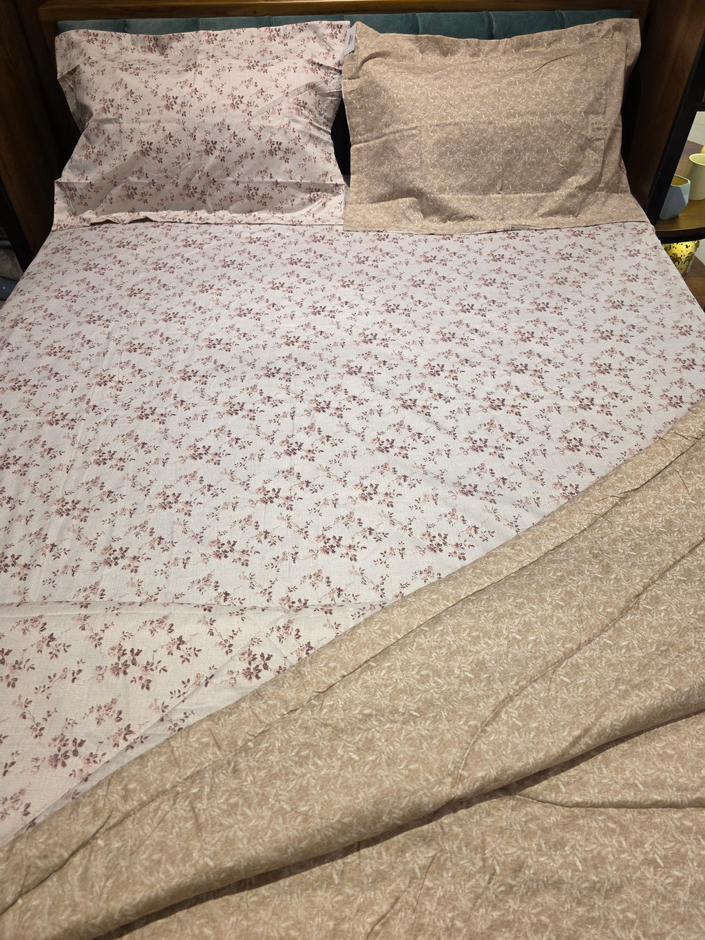 Reversible Comforter Set – King Size