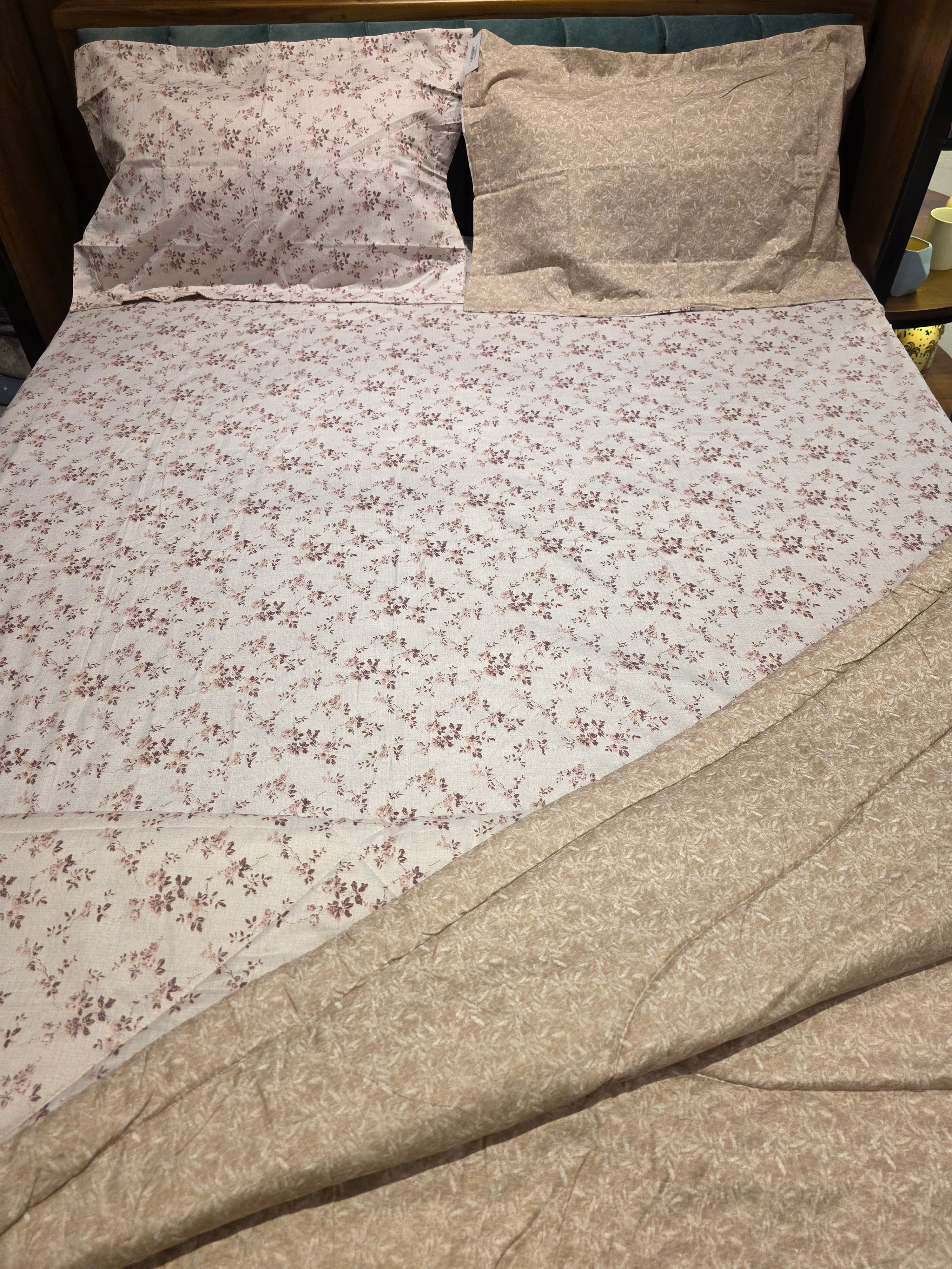 Reversible Comforter Set – King Size