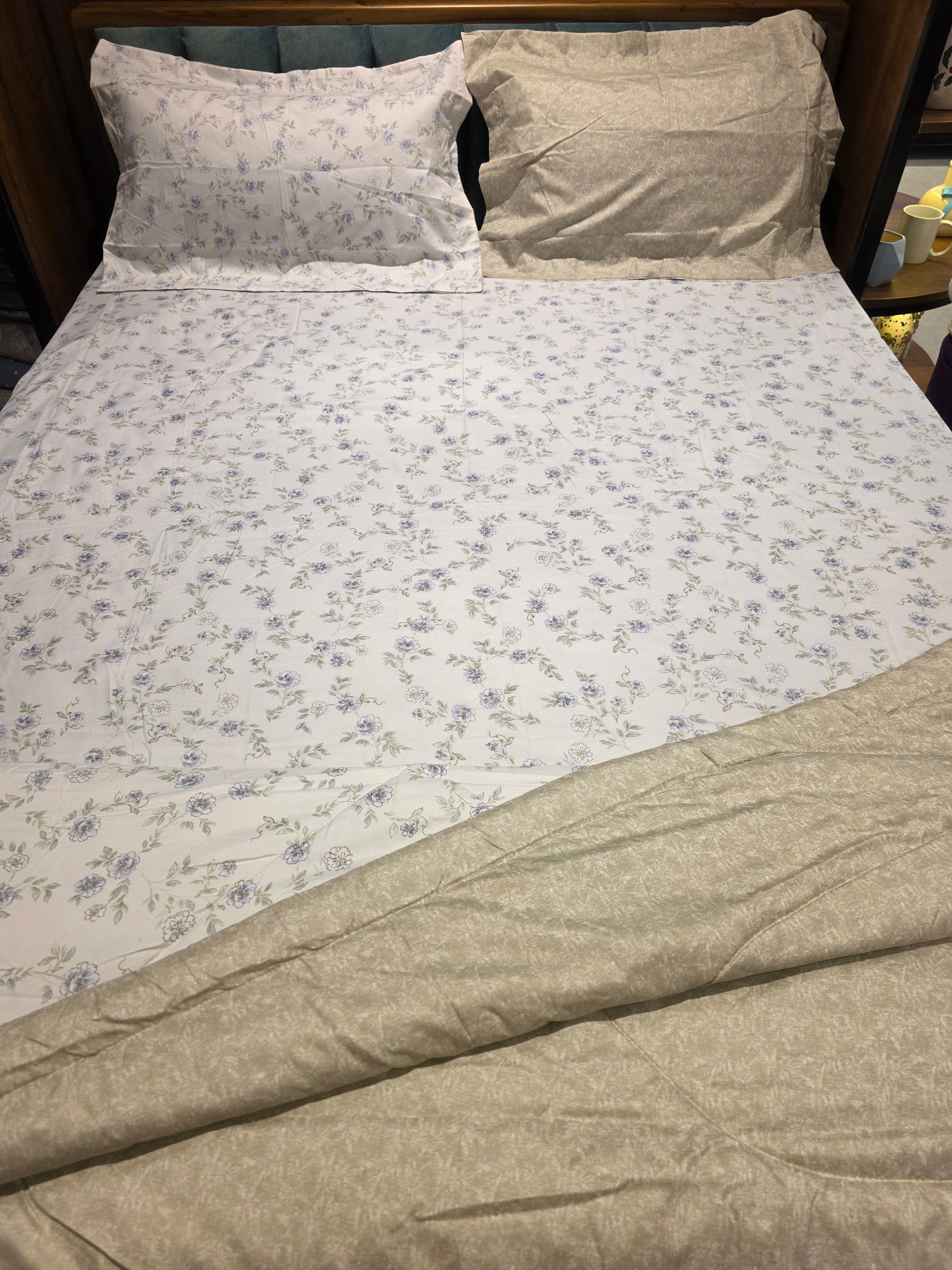 Reversible Comforter Set – King Size