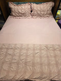 Ruched Comforter Set – King Size