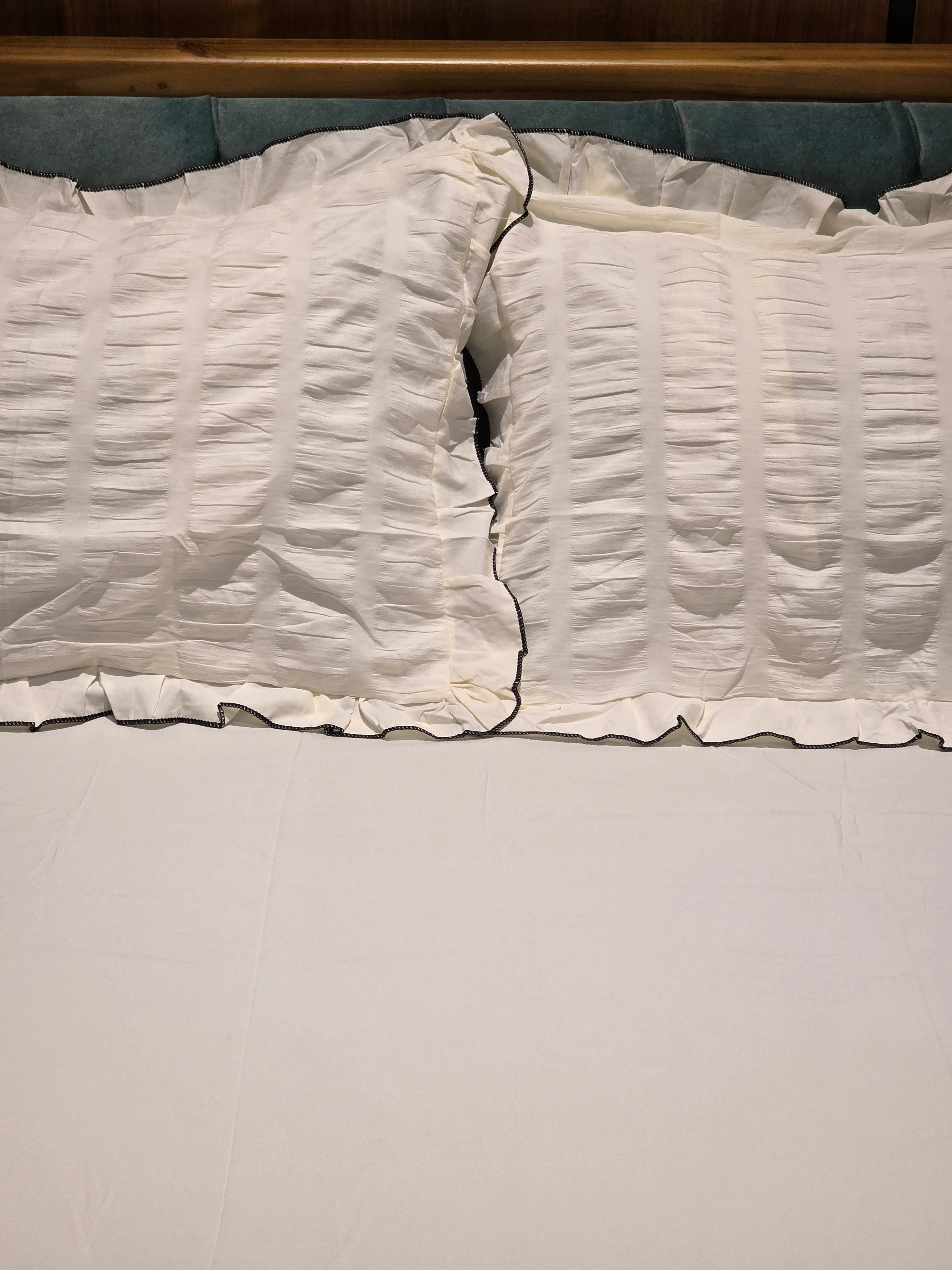 Ruched Comforter Set – King Size