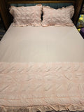 Ruched Comforter Set – King Size